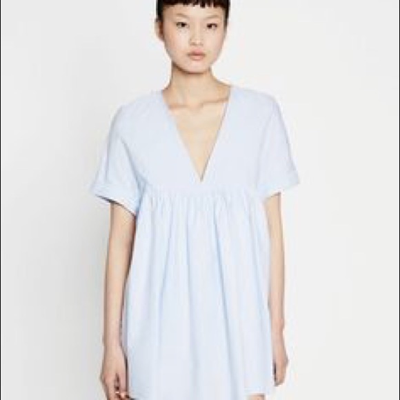 zara white jumpsuit dress